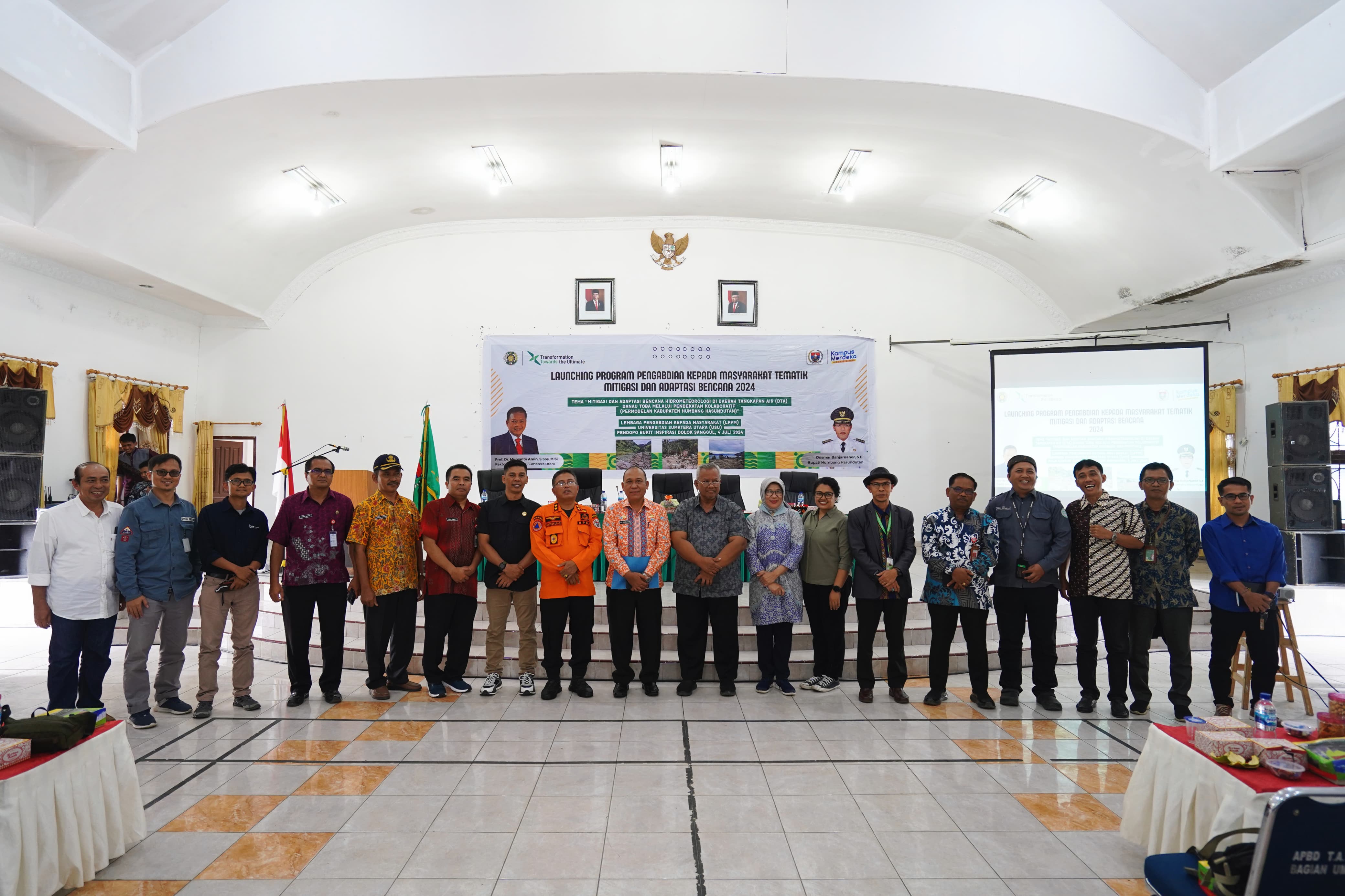 Universitas Sumatera Utara, Humbang Hasundutan Regency: Advancing disaster mitigation through collaborative initiatives